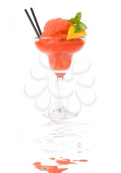 Royalty Free Photo of a Fruity Cocktail
