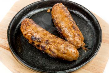 Royalty Free Photo of Roasted Sausages