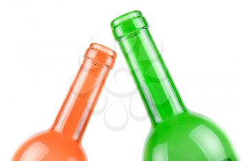 Royalty Free Photo of Two Wine Bottles