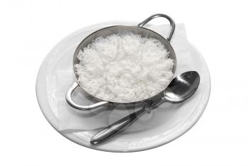 Royalty Free Photo of White Rice in a Bowl