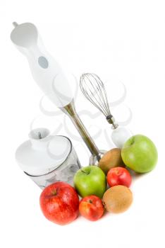 Royalty Free Photo of a Blender With Fruit