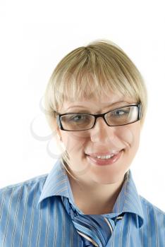 Royalty Free Photo of a Smiling Businesswoman