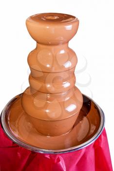Royalty Free Photo of a Chocolate Fountain