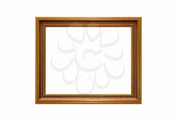 Royalty Free Photo of an Antique Golden Frame