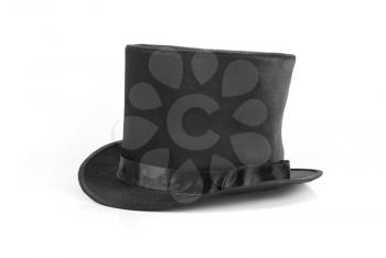 Royalty Free Photo of a Black Top Hat