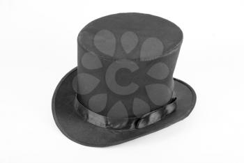 Royalty Free Photo of a Black Top Hat