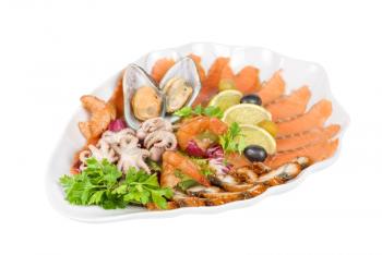 Royalty Free Photo of Seafood Appetizers 