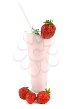 Royalty Free Photo of a Strawberry Cocktail