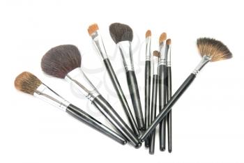Royalty Free Photo of Professional Make-up Brushes