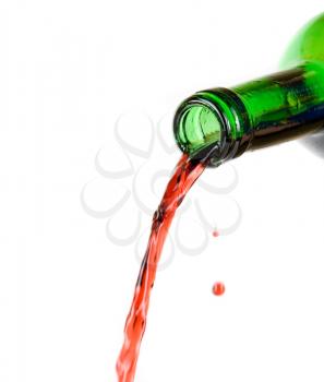 Royalty Free Photo of Wine Being Poured