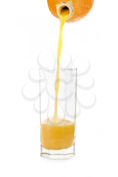 Royalty Free Photo of a Glass of Orange Juice
