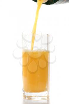 Royalty Free Photo of a Glass of Orange Juice