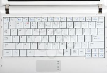 Royalty Free Photo of a Laptop Keyboard
