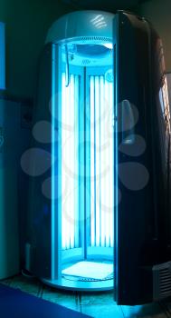 Royalty Free Photo of a Vertical Solarium