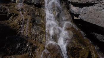 Shirlak waterfall in Altai mountains