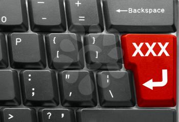 XXX only message on enter key