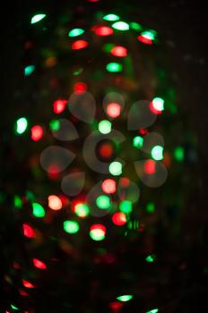 New year bokeh background for design