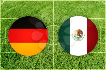 Confederations Cup football match Germany vs Mexico
