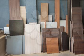Wood materials for processing and furniture production