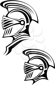 Royalty Free Clipart Image of Knights