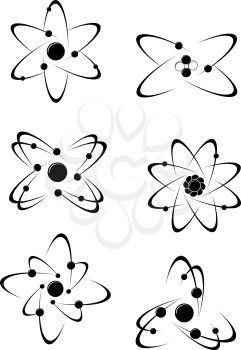 Royalty Free Clipart Image of Science Symbols
