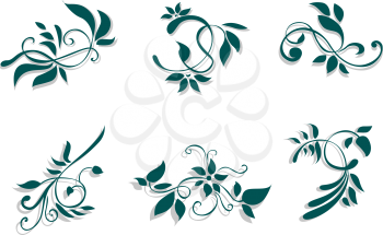 Royalty Free Clipart Image of Graphic Elements