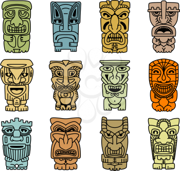Royalty Free Clipart Image of Tribal Elements
