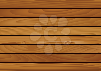 Brown wooden background of cherry tree boards with highly textured wood pattern. Background or interior design usage