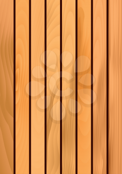 Brown wooden texture background with light maple planks. Addition to interior project or natural accessories design