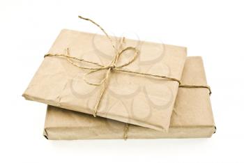Royalty Free Photo of Carton Box Post Packages
