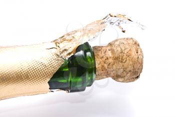 Royalty Free Photo of a Champagne Bottle