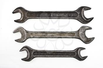 Royalty Free Photo of Old Spanners