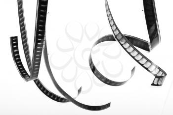 Royalty Free Photo of a Spiral 35 mm Filmstrip