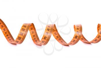 Royalty Free Photo of Curled Measuring Tape