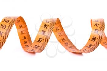 Royalty Free Photo of Curled Measuring Tape