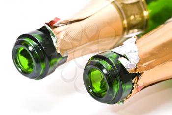 Royalty Free Photo of Champagne Bottles
