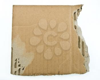 Royalty Free Photo of Cardboard Part