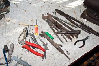 Royalty Free Photo of Tools