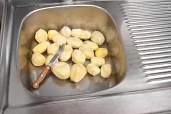 Refined potatoes