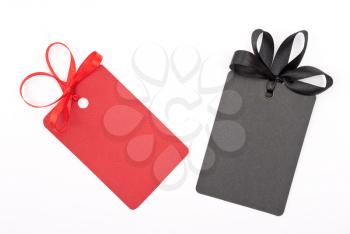Gift tags with bows 