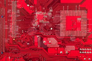 Electronic circuit plate background 