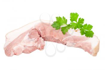 Raw pork with parsley 