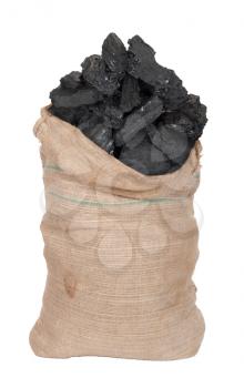 Coal in big sack