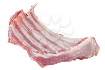 Raw lamb meat 