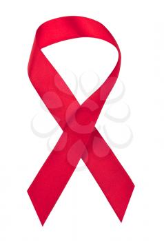 Red ribbon symbol