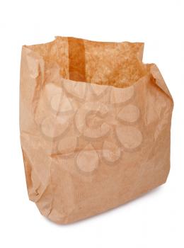Open paper bag