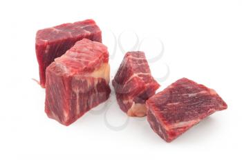 Raw beef meat