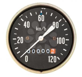 Vintage speedometer