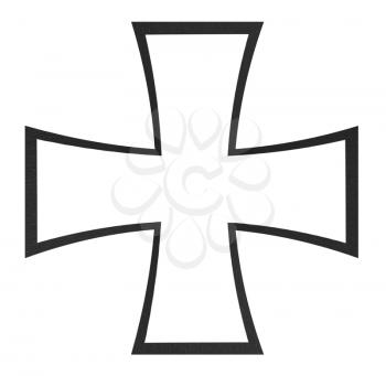 Black cross