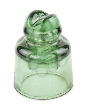 Green glass insulator